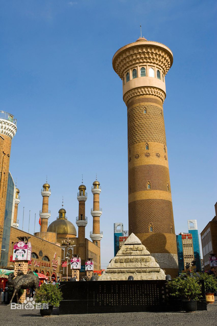 International Grand Bazaar, one of the 'top 10 attractions in Urumqi, China' by China.org.cn.