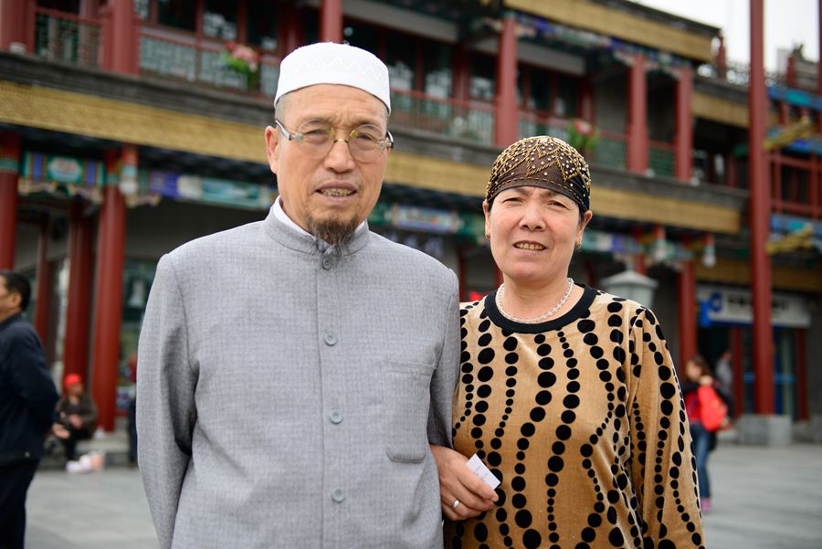 Ma Yanming and wife (Native to Xinjiang)