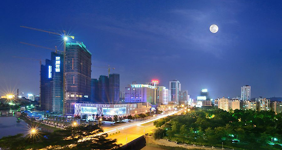 Jiangmen, Guangdong Province, one of the 'top 10 high rises in home prices for March' by China.org.cn.