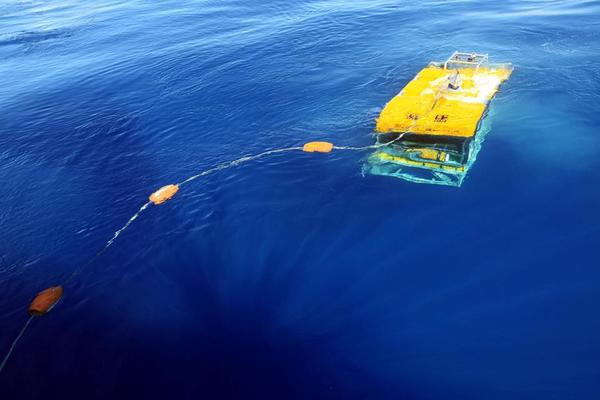 An unmanned submersible, named 'Haima,' or sea horse, has passed its final field test, marking another step in China's drive to explore deep sea resources. [Photo: sjtu.edu.cn] 