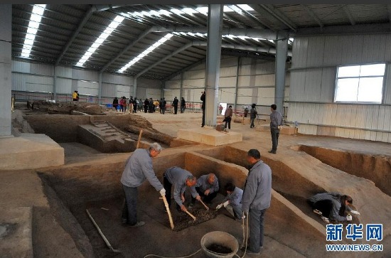 Emperor Yang of Sui's Tomb, one of the 'Top 10 Chinese archaeological discoveries in 2013' by China.org.cn