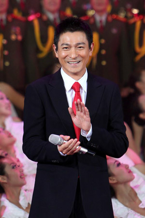 Andy Lau, one of the &apos;Top 20 Chinese celebrities in 2014&apos; by China.org.cn