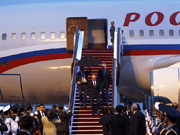 Putin arrives in Shanghai for state visit