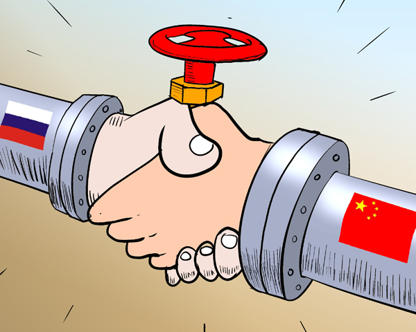 Tapping relations with Russia [By Jiao Haiyang/China.org.cn]