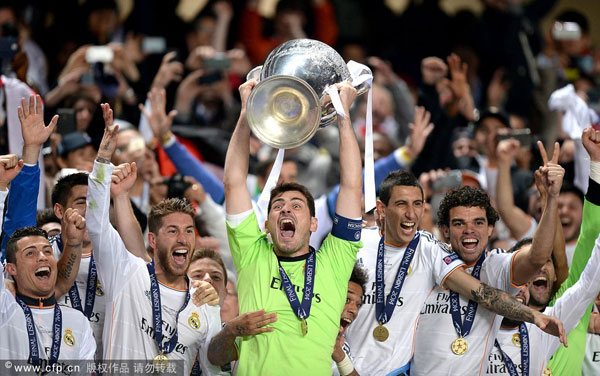Real Madrid celebrates 10th Champions 