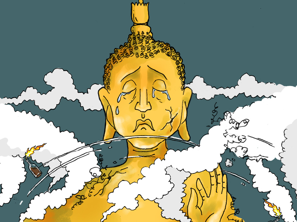 The weeping Buddha [By Zhai Haijun/China.org.cn]