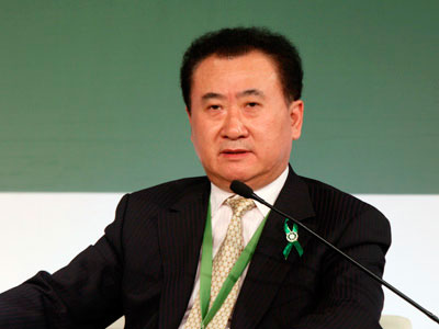 Wang Jianlin, one of the 'Top 10 China's richest people in 2014' by China.org.cn.