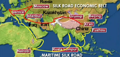 Image result for silk road economic belt