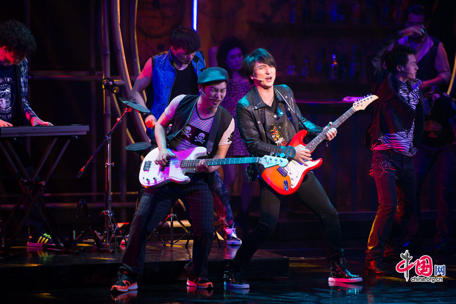 Artists stage a musical &apos;Love you, Teresa,&apos; in memory of late Chinese pop legend Teresa Teng (1953-1995) in Beijing on Tuesday, June 17, 2014. [Photo by Chen Boyuan / China.org.cn]
