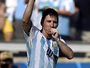 In the day's earlier kick-off Lionel Messi saves Argentina once again as he helped his team narrowly avoid an upset against minnows Iran in Group F. [Xinhua]
