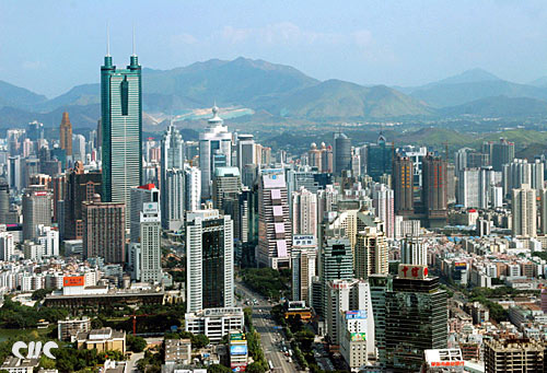 Shenzhen, one of the 'Top 10 cities with highest inclusion in 2013' by China.org.cn
