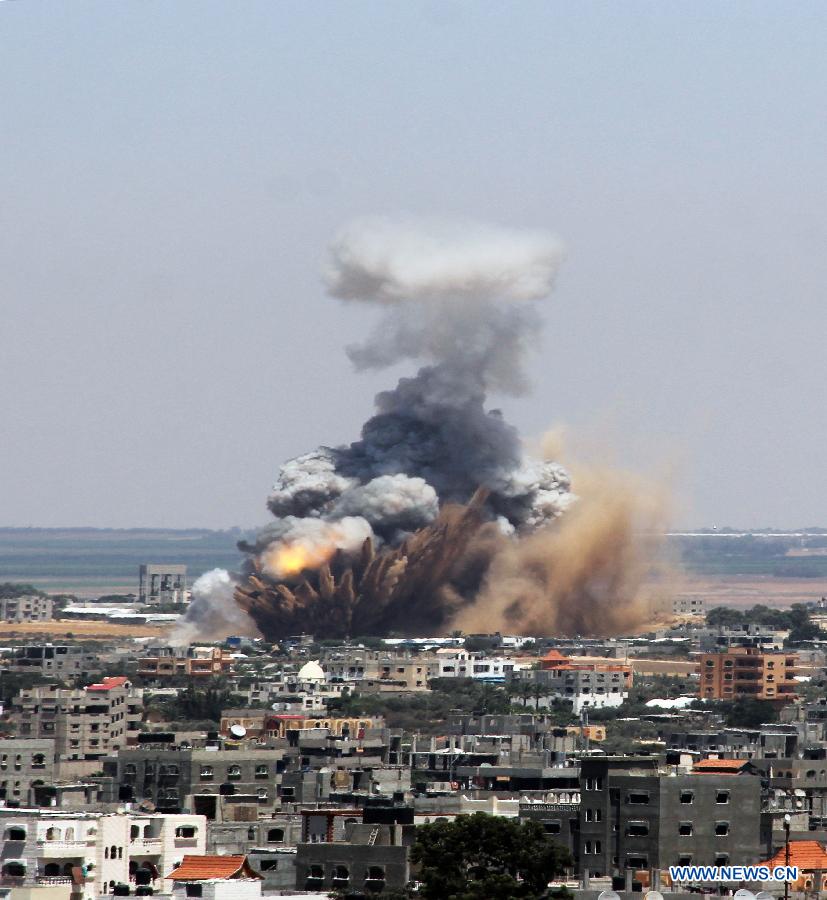 Israel launches air strike against Gaza Strip 