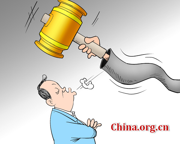 Escaping the hammer [By Jiao Haiyang/China.org.cn]