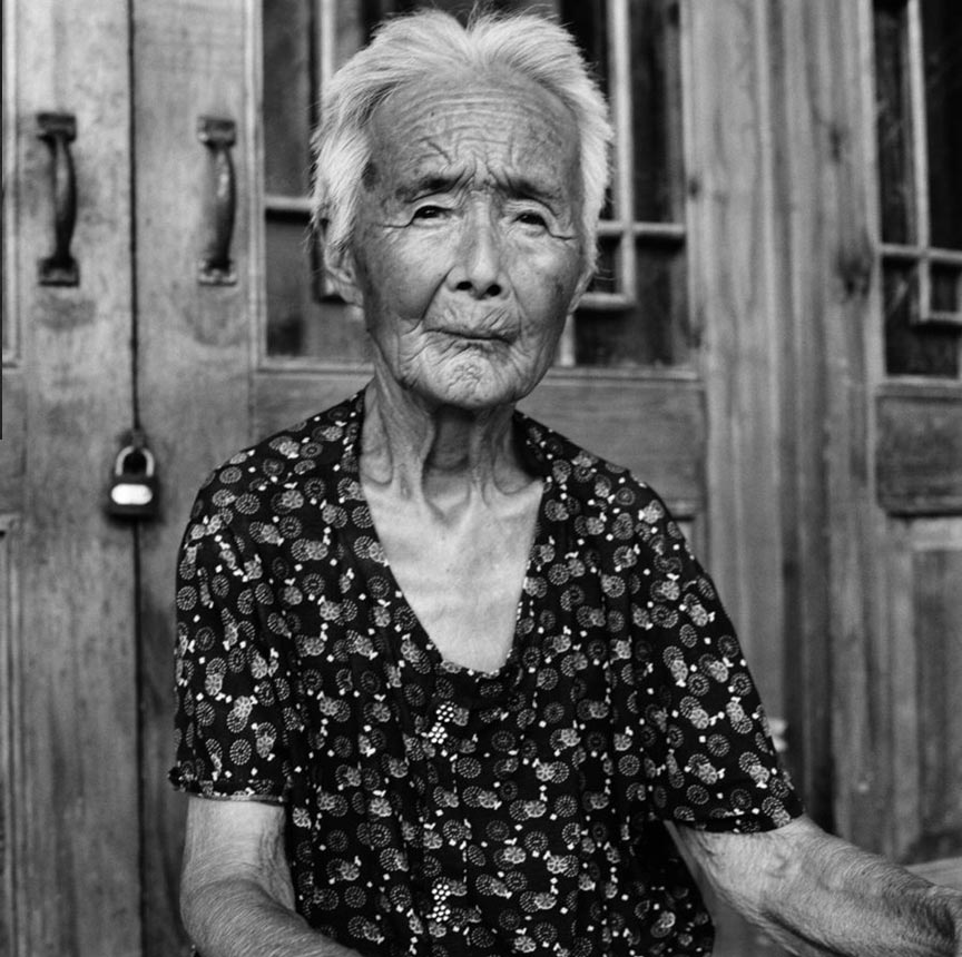 Zhao Hua Hong (1926-2013) in 2010. [Photo by Jo Farrell/For chinadaily.com.cn]