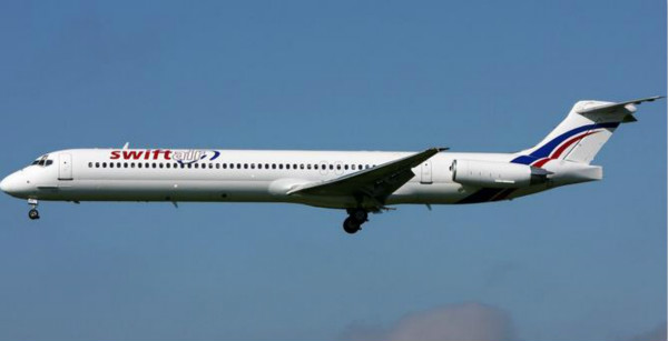 The plane is operated by Air Algerie and chartered from Swiftair. [File photo]