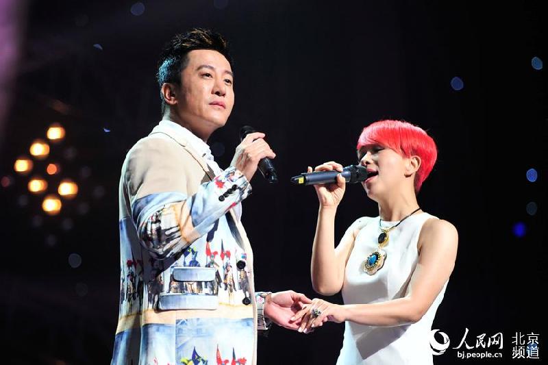 毛宁、陈明。人民网 沈宇波 摄