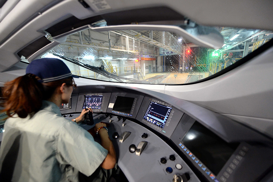 A peek into the '4S shop' for Chinese high speed trains