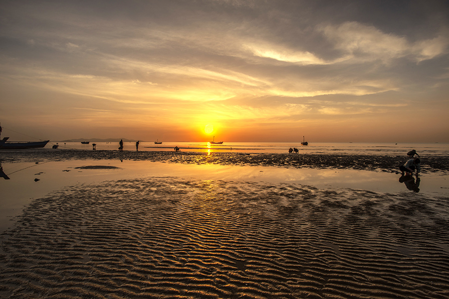 Beautiful seaside city Dalian