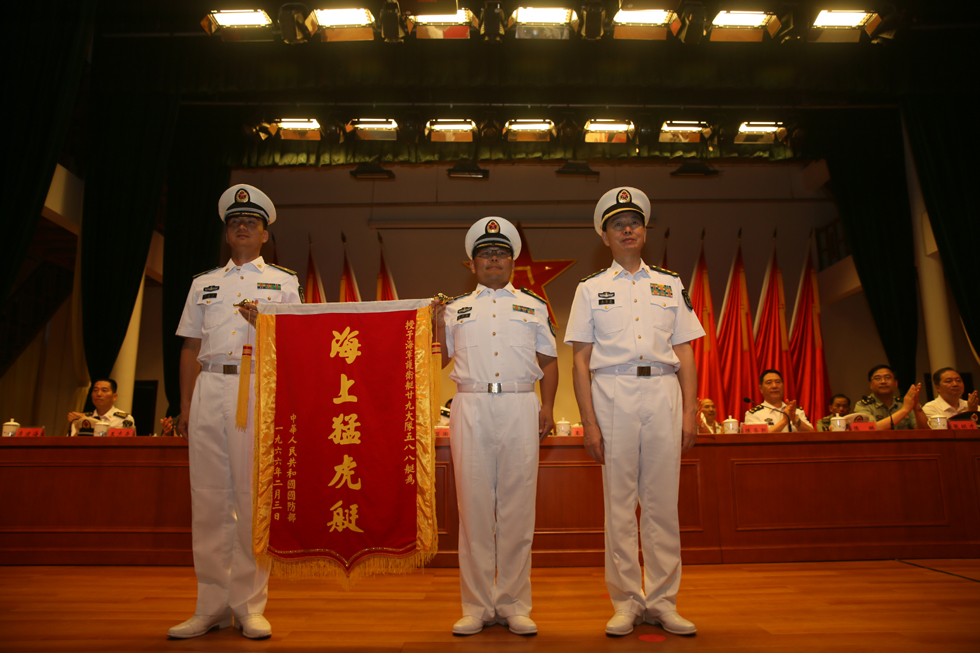  The frigate is listed in the country's fourth generation of the 'Sea Tiger'. [Photo/Xinhua]