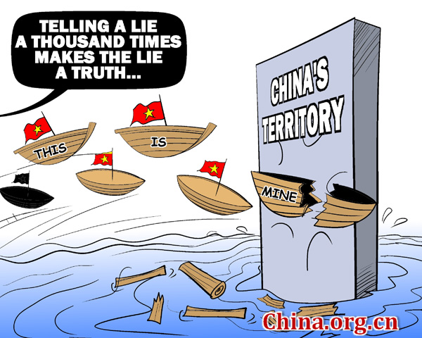 Breaking up the lies [By Jiao Haiyang/China.org.cn]