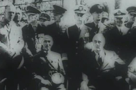 Video clip of the Cairo Conference in November 1943