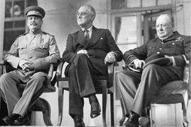 Video clip of the Tehran Conference of 1943