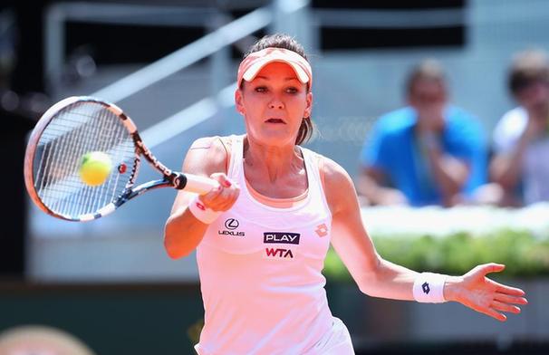 Agnieszka Radwanska, one of the 'Top 10 highest-paid female athletes of 2014' by China.org.cn.