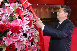 Chinese leaders mark anti-Japanese war victory day