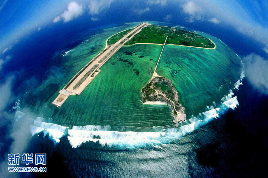 Pictured above is Yongxing Island, one of China's Xisha Islands. Sansha City is located on the island. Located 330 kilometers off the southeast coast of Hainan Province, the Xisha Islands are one of four archipelagos in the South China Sea, together with the Dongsha, Nansha and Zhongsha islands. A photo album 'The Xisha Islands' by Xinhua senior reporter Zha Chunming has been published by China Photography Press. [Photo: Xinhua/ Zha Chunming] 