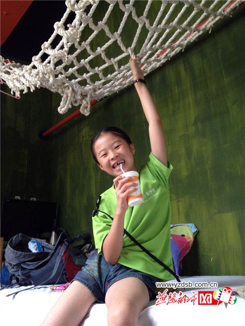 9-year-old Liu Zimo. [Photo: yzdsb.com.cn]