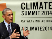 Obama pushes for global strategy to address climate change