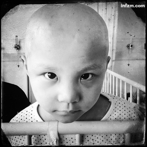 Children under the claw of malignant tumors