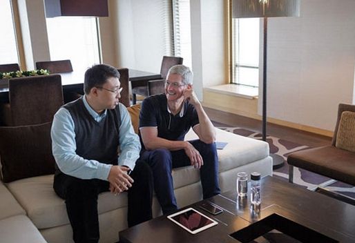 苹果公司CEO蒂姆库克接受新浪科技专访