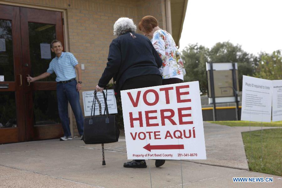 Americans vote in midterm elections
