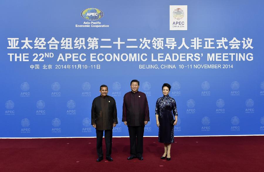 (APEC 2014) CHINA-BEIJING-APEC-XI JINPING-BANQUET (CN)