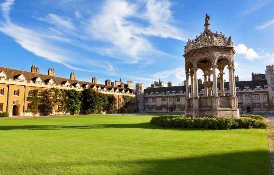 University of Cambridge, one of the 'Top 10 institutions for high-quality science in the world in 2014' by China.org.cn
