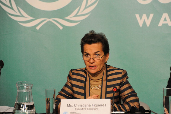 UN Framework Convention on Climate Change (UNFCCC) Executive Secretary Christiana Figueres. Photo: UNFCC