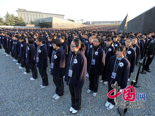 National Memorial of the Nanjing Massacre Victims [Photo/Xinhua] 