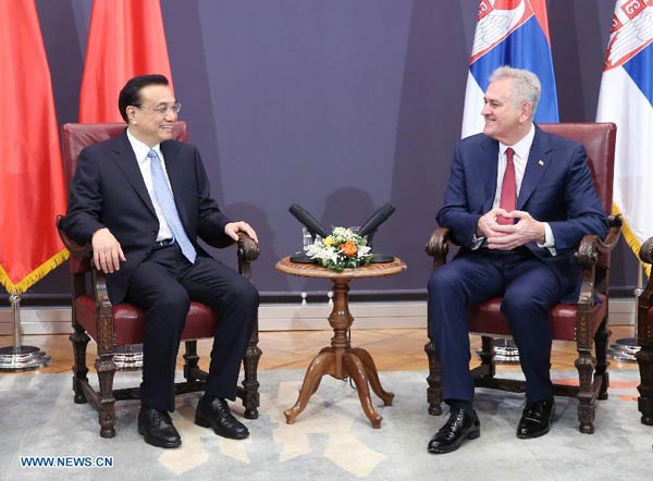 China, Serbia vow to cement ties