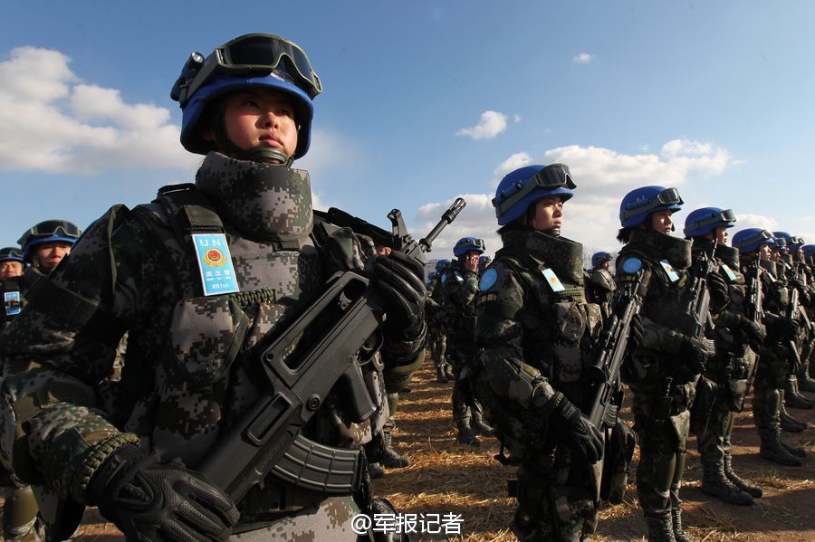 China's first infantry battalion to South Sudan is set for departure, marking the country's first infantry to participate in a United Nations peacekeeping mission. [Photo/chinanews.com] 