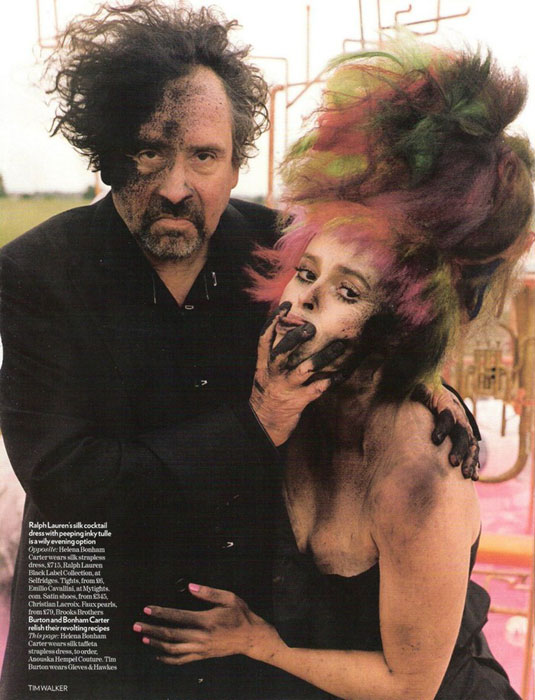 Tim Burton and Helena Bonham Carter split China .cn