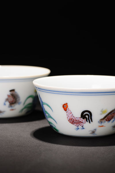 Rare 'chicken cups' set the market for Chinese art - China.org.cn