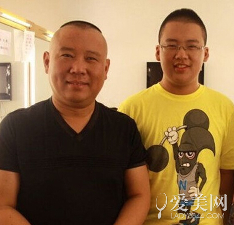 郭德纲与大儿子 