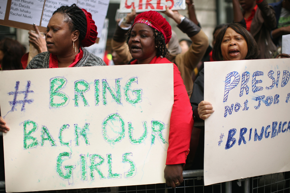  Following the abduction of 276 girls from a school in Nigeria by militant group Boko Haram, the ‘Bring Back Our Girls’ campaign went global.