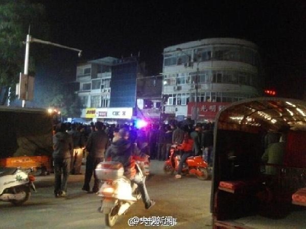 An explosion suspectedly caused by a cooking gas cylinder killed six people and injured 19 others on Thursday evening in Ningming County, Guangxi Zhuang Autonomous Region in south China.