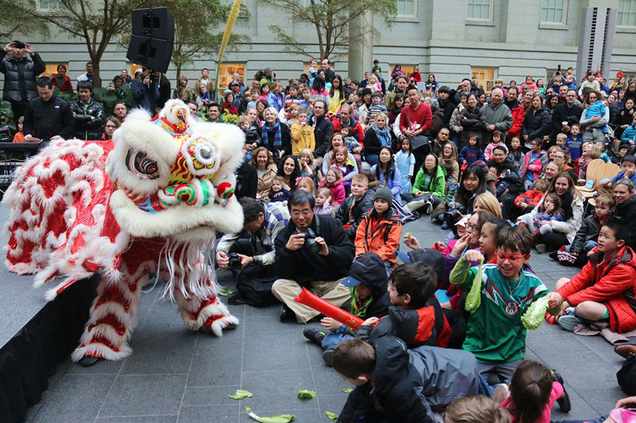 Chinese New Year celebration in Washington