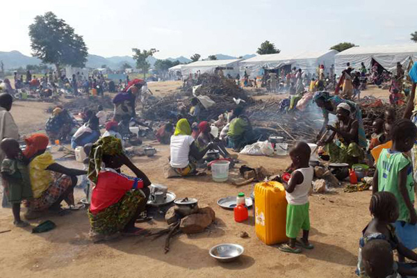 Nigerian refugees at the Minawao camp in Cameroon's Far North region. Fresh fighting has forced thousands to flee to the region. [Photo/UNHCR]