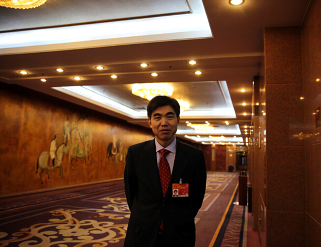 Zhu Lieyu, a deputy of China’s National People’s Congress (NPC) seeks to criminalize paid surrogacy during the country’s annual legislative session. [Photo by He Shan/China.org.cn]