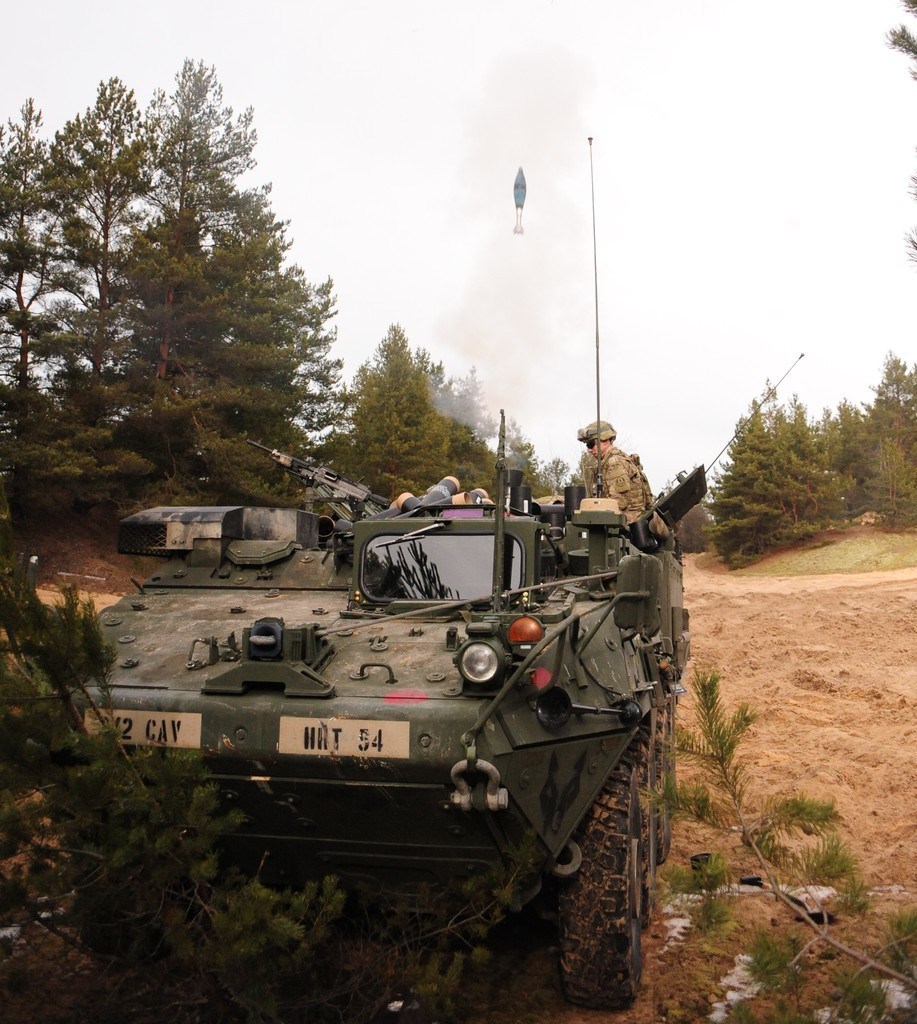 The U.S. launched Operation Atlantic Resolve to demonstrate its continued commitment to the peace and stability in the Baltic states and Poland and to reassure NATO's Eastern European allies in light of the crisis in east Ukraine. [Photo/huanqiu.com]