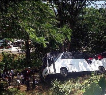 Three Chinese tourists have been killed after a bus overturned in Thailand's Phuket Island on Wednesday morning, China's consular office in Phuket confirmed.